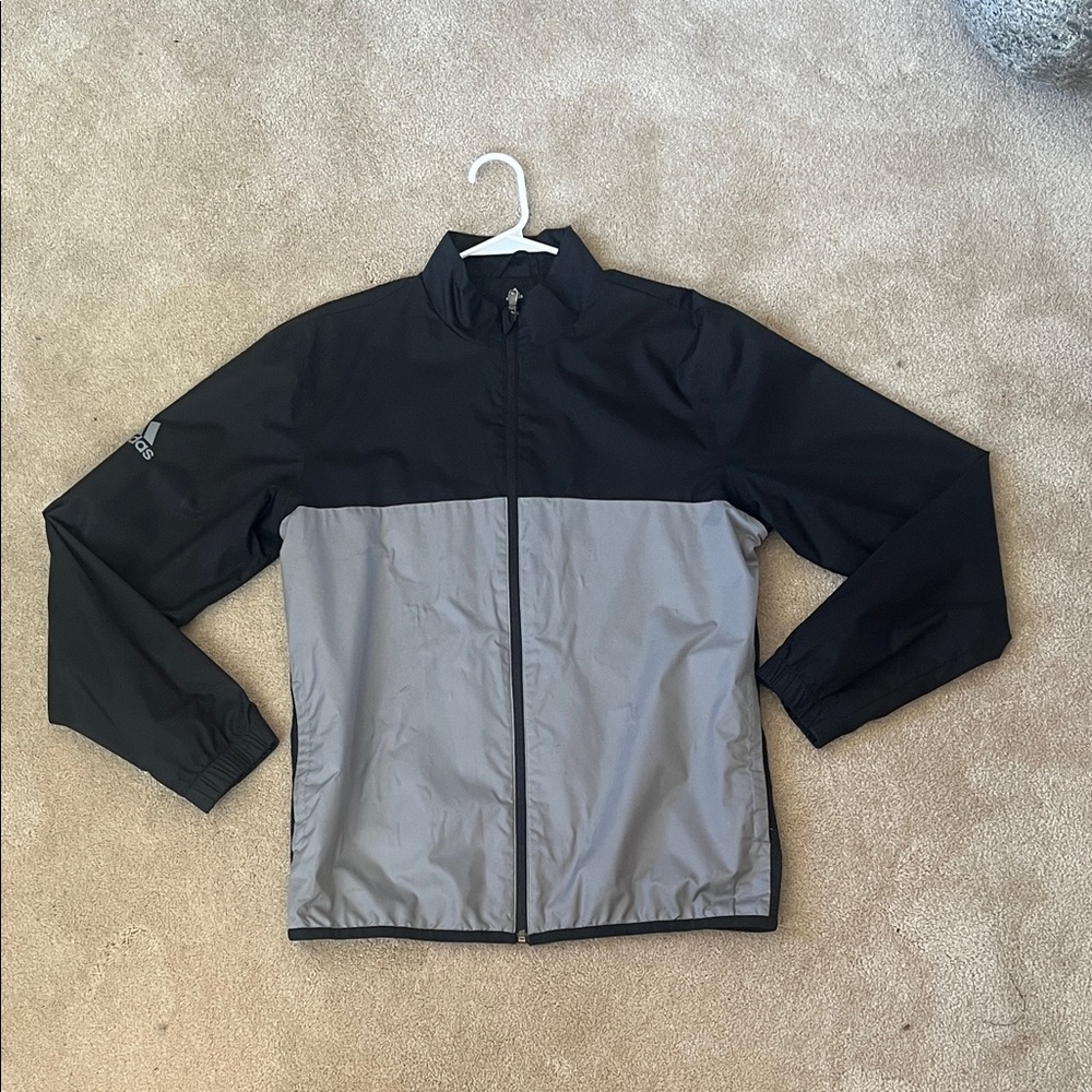 Adidas Men's Two-Tone Windbreaker Jacket